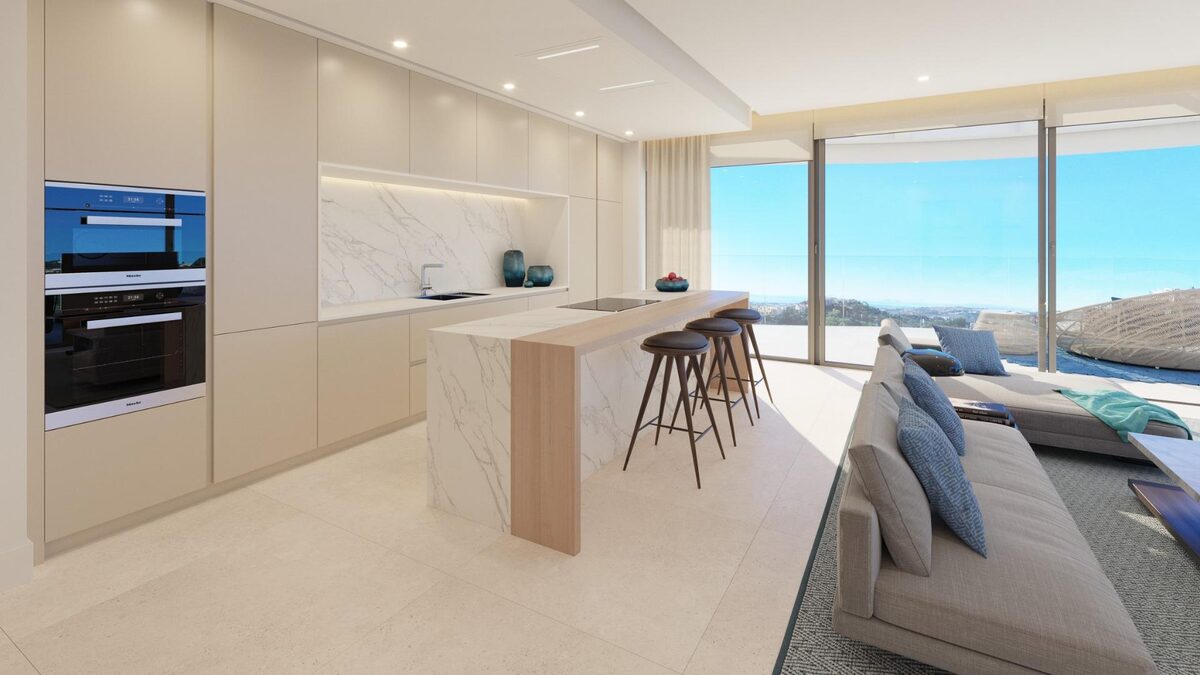 Penthouse z 3 sypialniami, 220m² w Benahavís, Hiszpania [ID: 0137-SP0870]