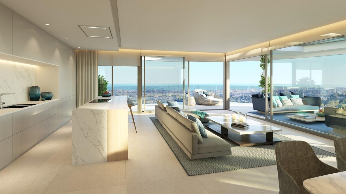 Penthouse z 4 sypialniami, 235m² w Benahavís, Hiszpania [ID: 0137-SP0871]