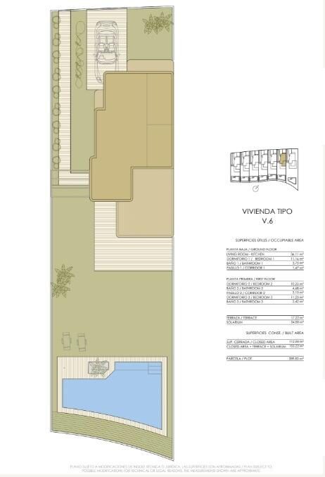 Villa with 3 bedrooms, 111m² in Pilar de la Horadada, Spain [ID: 0137-SP0873]