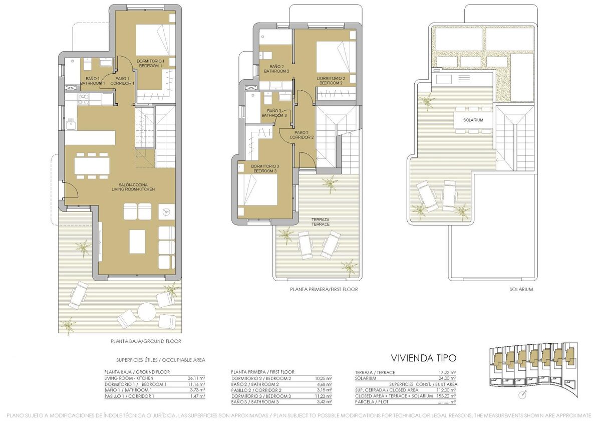 Villa with 3 bedrooms, 111m² in Pilar de la Horadada, Spain [ID: 0137-SP0873]