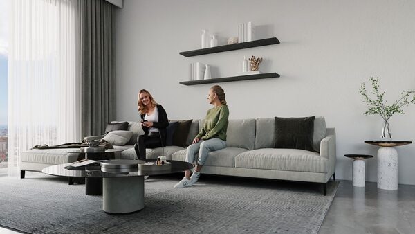 Квартира в Алания, Турция, 56м² - изображение 12