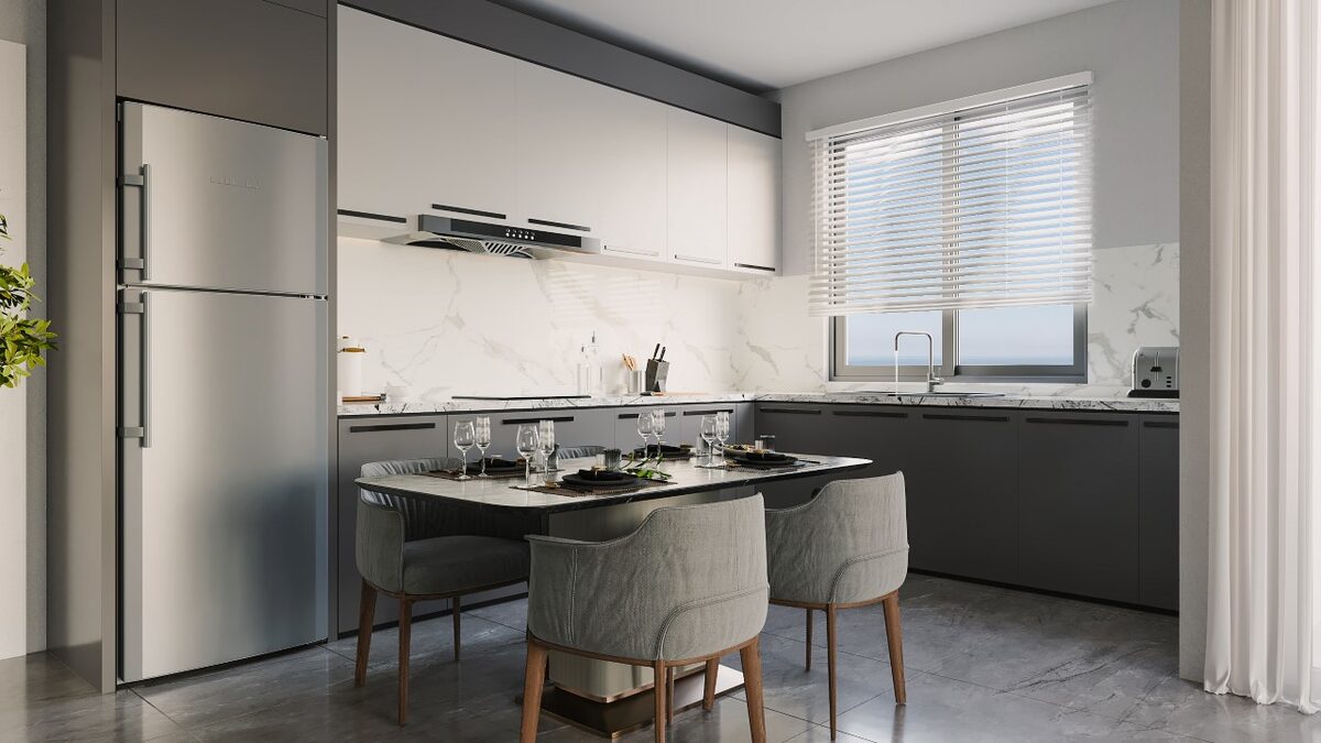 Квартира з 1 спальнею, 56м² в Аланія, Туреччина [ID: 0302-001]