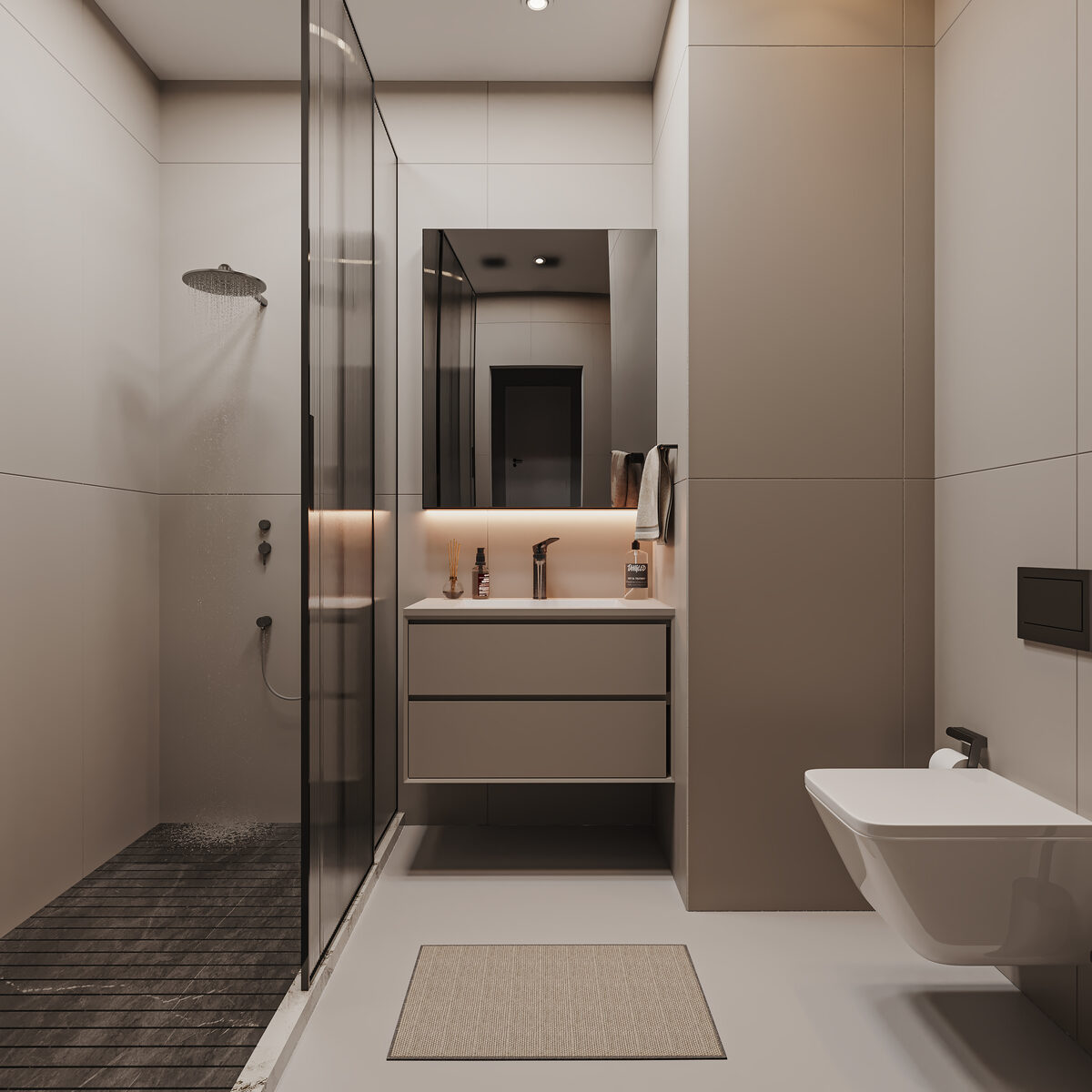Квартира з 1 спальнею, 56м² в Аланія, Туреччина [ID: 0302-001]