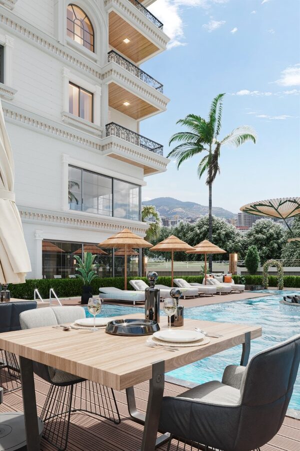 Квартира в Алания, Турция, 56м² - изображение 6