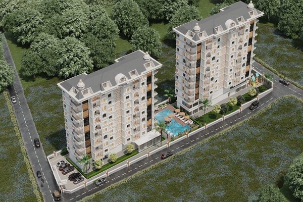 Квартира в Алания, Турция, 56м² - изображение 2