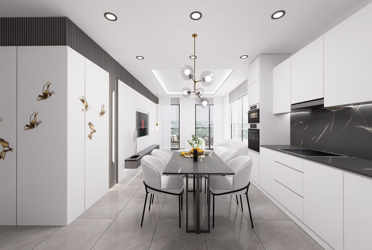 Квартира с 1 спальней, 57.5м² в Алания, Турция [ID: TA05-008]