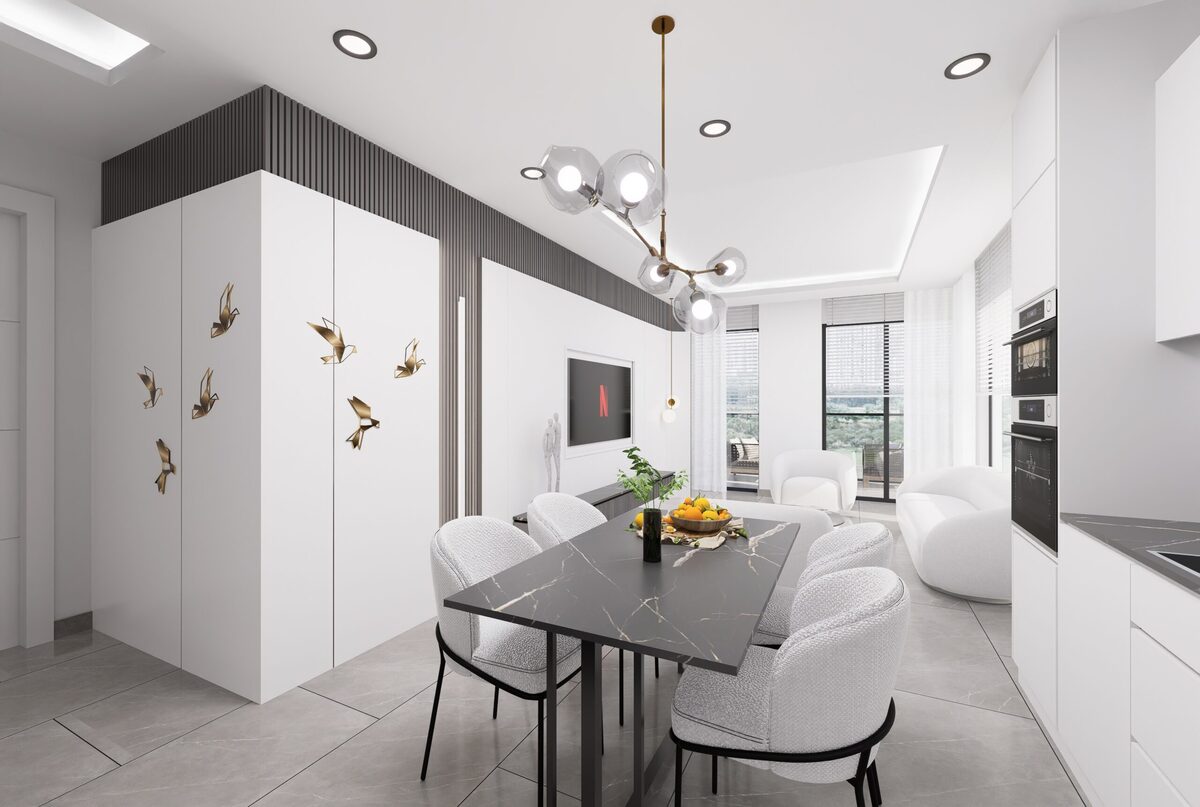 Квартира с 1 спальней, 57.5м² в Алания, Турция [ID: TA05-008]
