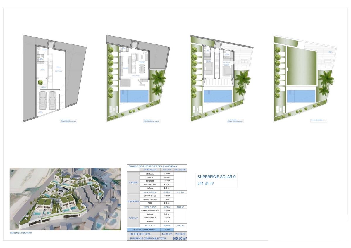 Вилла с 3 спальнями, 206м² в Нерха, Испания [ID: 0137-SP0881]