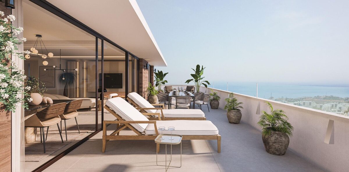 Penthouse z 2 sypialniami, 113m² w Fuengirola, Hiszpania [ID: 0137-SP0885]