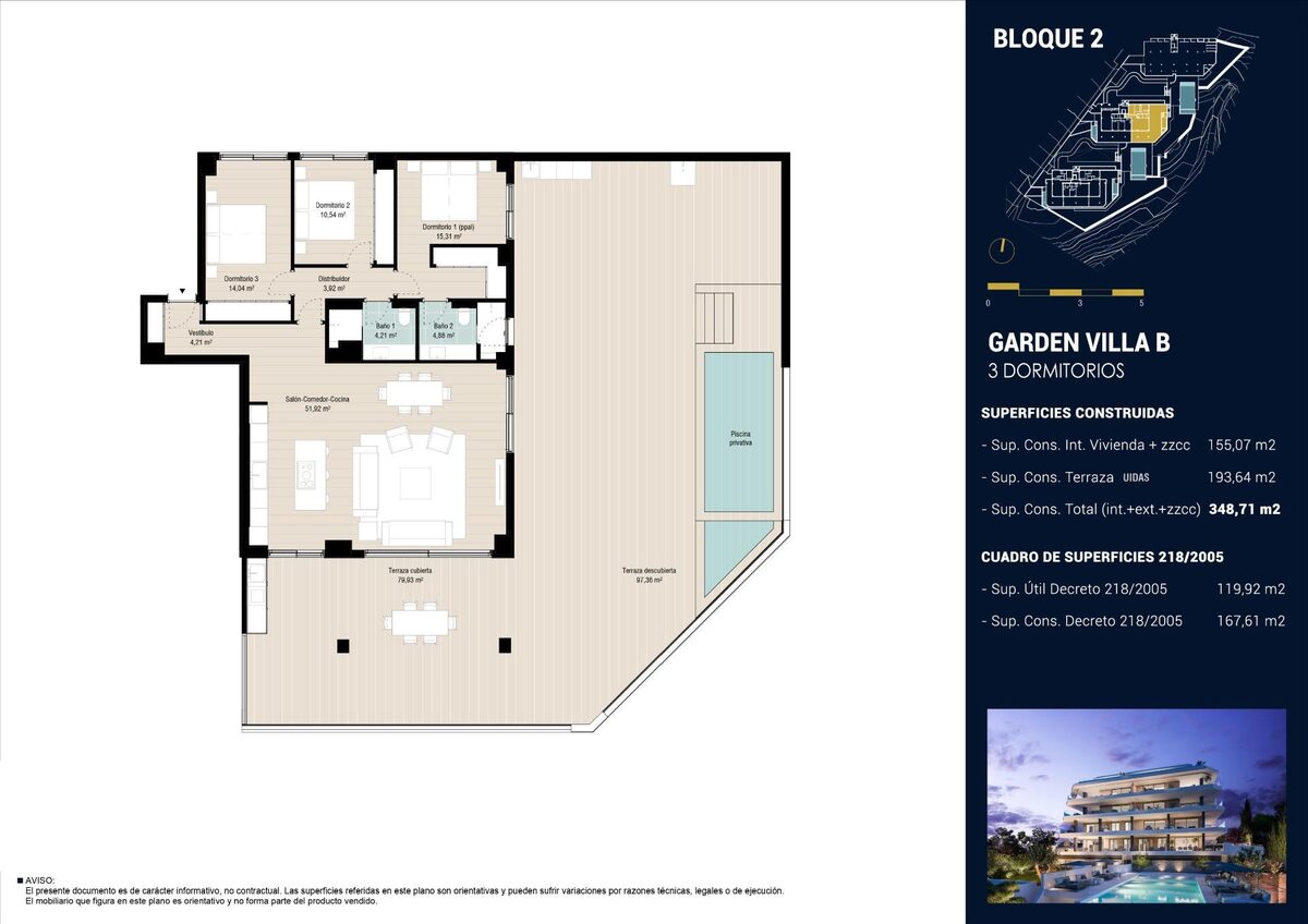 Apartament z 3 sypialniami, 167m² w Fuengirola, Hiszpania [ID: 0137-SP0882]
