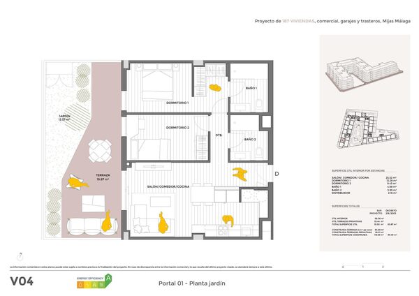 Квартира в Міхас, Іспанія, 89м² - зображення 24
