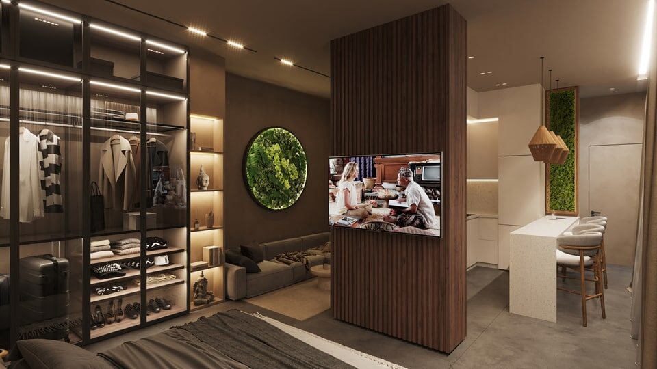 Квартира з 1 спальнею, 58м² в о. Балі, Індонезія [ID: 0921-003]
