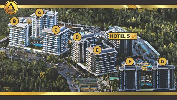 Квартира в Алания, Турция, 53м² - изображение 18