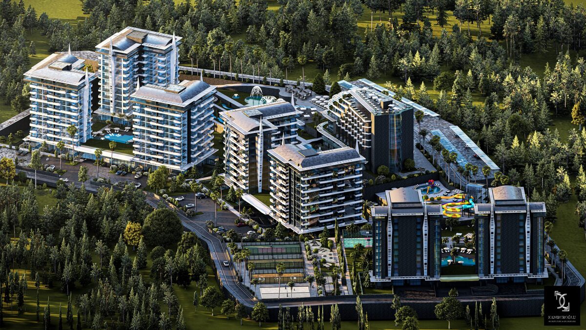 Квартира з 1 спальнею, 53м² в Аланія, Туреччина [ID: TA37-001]