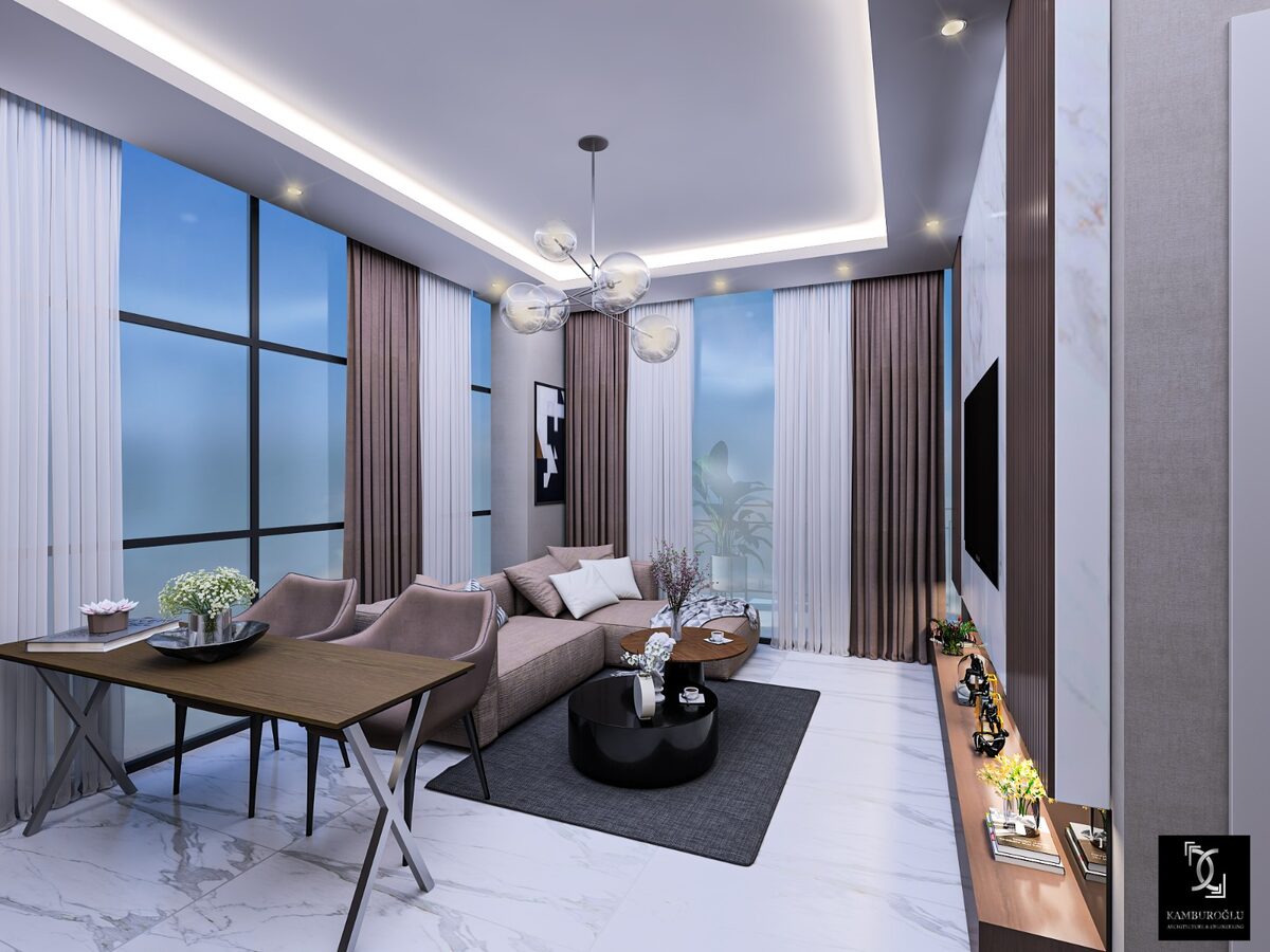 Квартира з 1 спальнею, 53м² в Аланія, Туреччина [ID: TA37-001]
