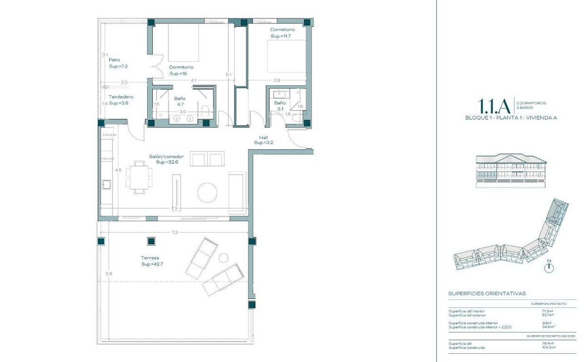 Квартира з 2 спальнями, 88м² в Бенальмадена, Іспанія [ID: 0137-SP0973]