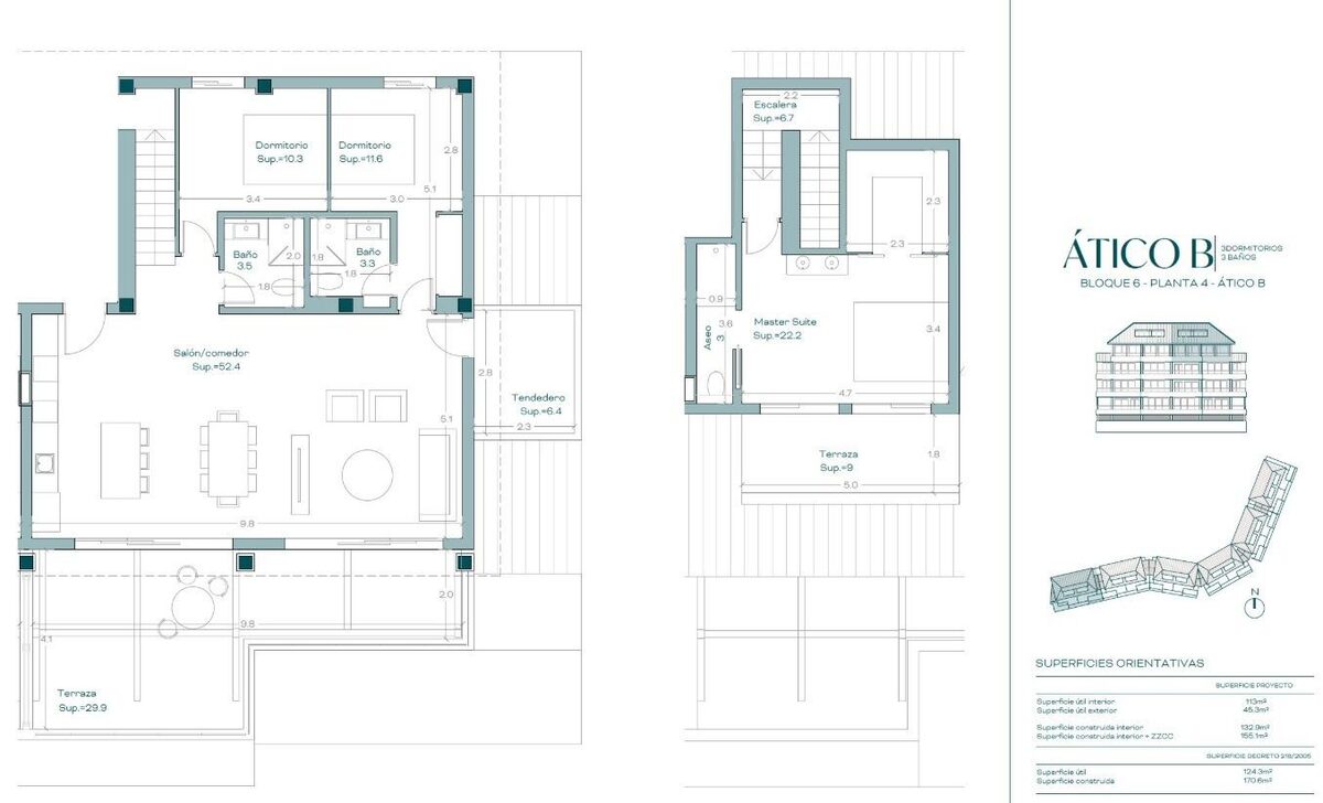 Квартира з 3 спальнями, 148м² в Бенальмадена, Іспанія [ID: 0137-SP0974]