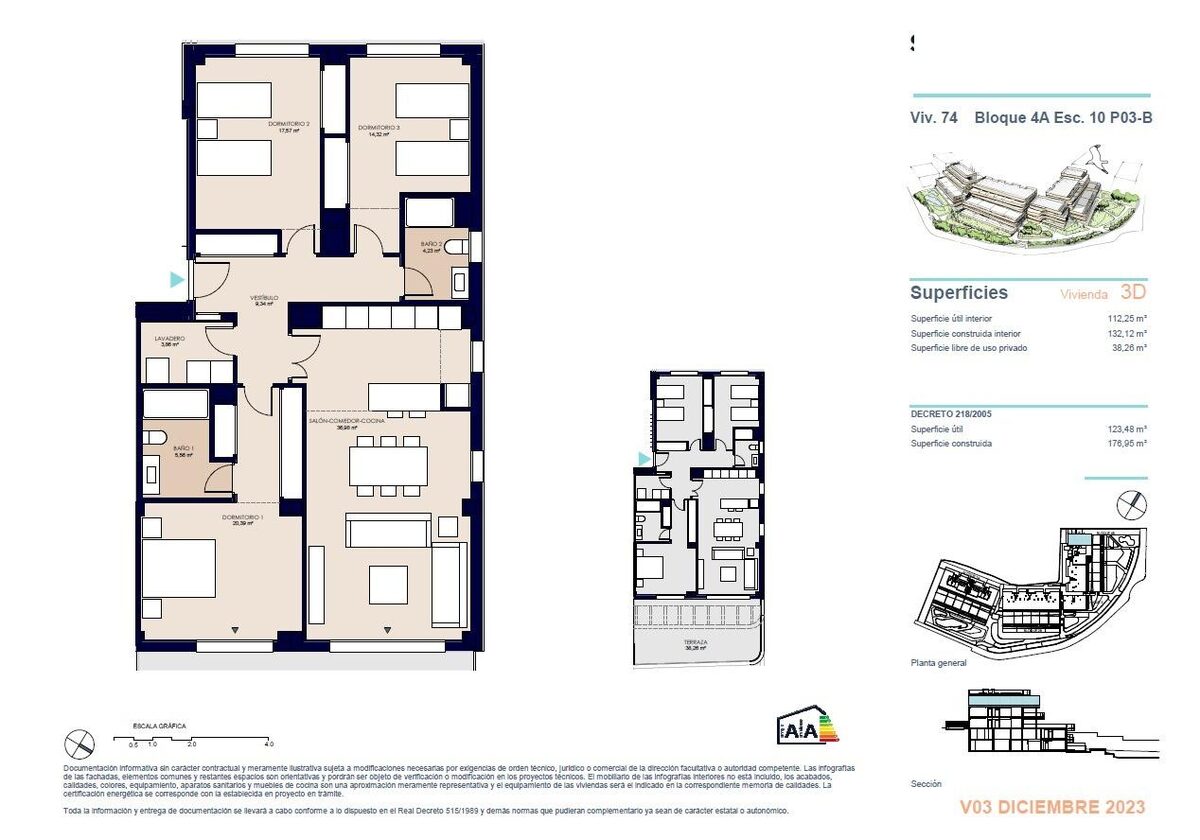Пентхаус с 3 спальнями, 176м² в Эстепона, Испания [ID: 0137-SP0968]