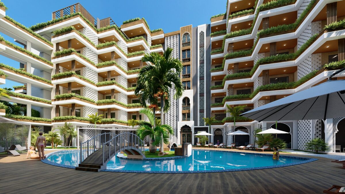 Квартира с 1 спальней, 36м² в Занзибар, Танзания [ID: TZ01- 001]