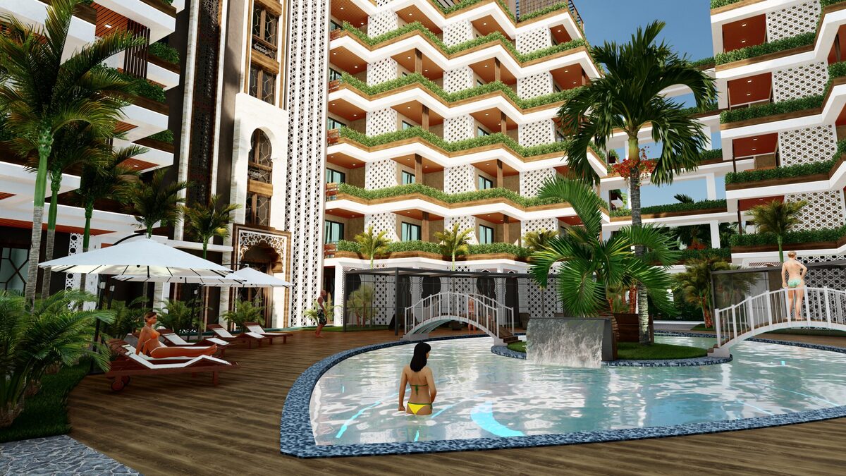 Квартира с 1 спальней, 36м² в Занзибар, Танзания [ID: TZ01- 001]