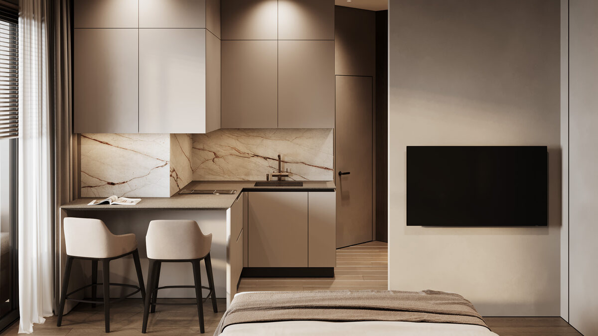 Квартира с 1 спальней, 36м² в Занзибар, Танзания [ID: TZ01- 001]