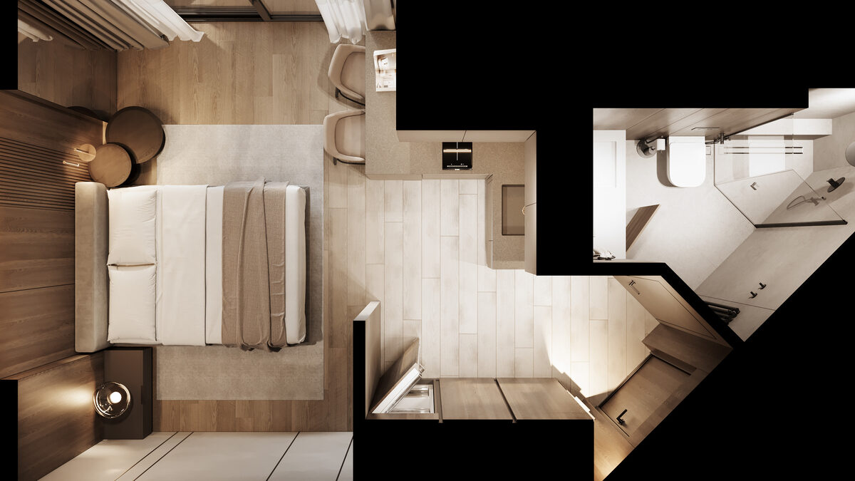 Квартира с 1 спальней, 36м² в Занзибар, Танзания [ID: TZ01- 001]