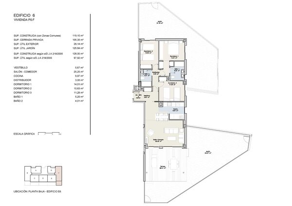 Квартира в Касарес, Испания, 131м² - изображение 14