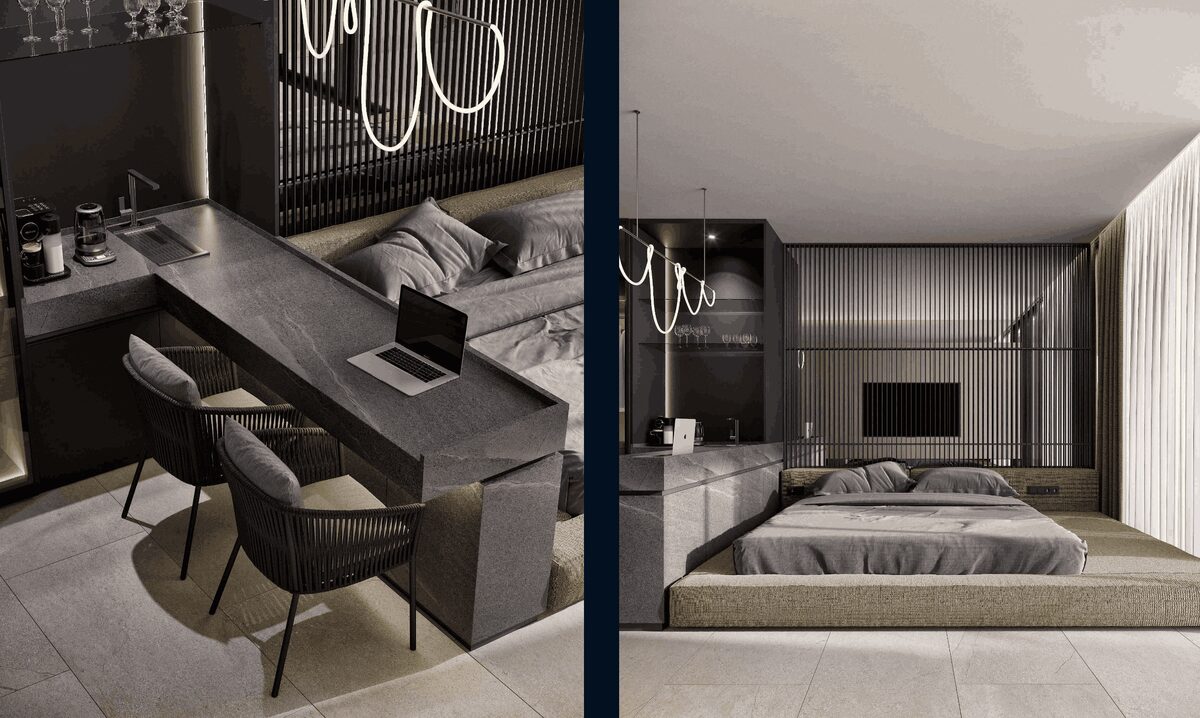 Квартира с 1 спальней, 40м² в о. Бали, Индонезия [ID: 0905-005]