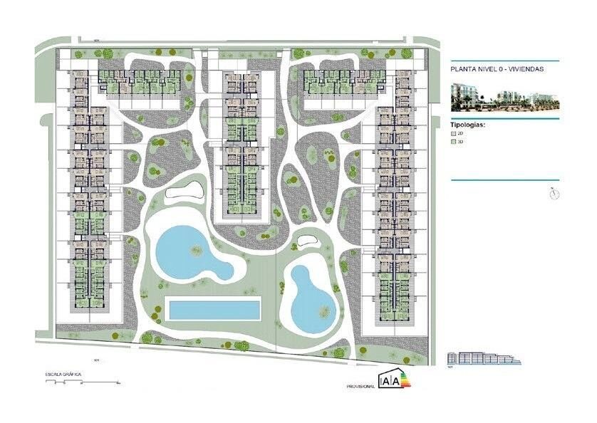 Квартира с 2 спальнями, 90м² в Альмеримар, Испания [ID: 0137-SP0988]