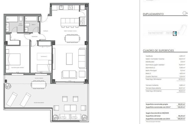Квартира в Марбелья, Испания, 143м² - изображение 18