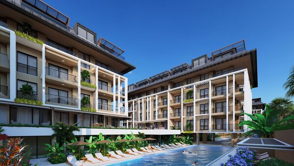 Квартира в Алания, Турция, 59м² - изображение 3