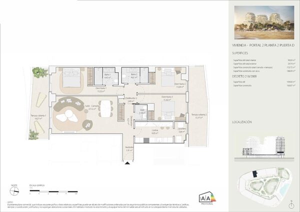 Квартира в Малага, Испания, 166м² - изображение 28