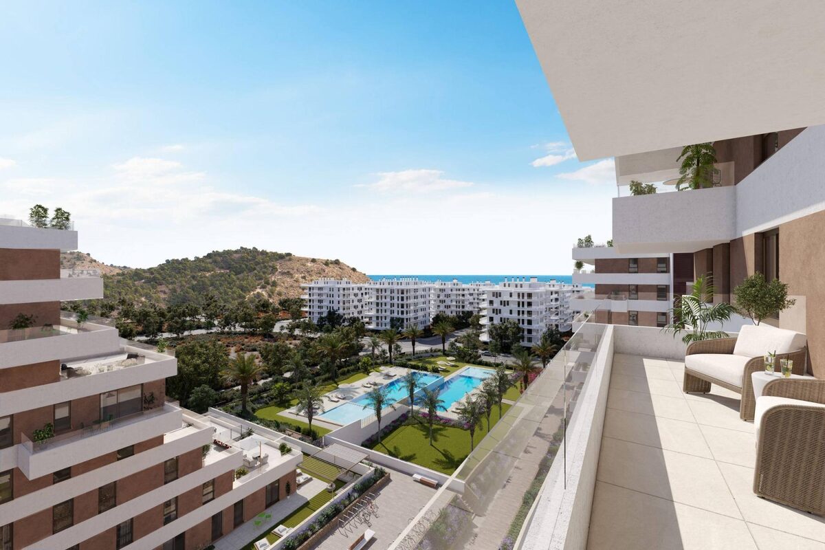 Penthouse z 4 sypialniami, 151m² w Villajoyosa, Hiszpania [ID: 0137-SP1032]
