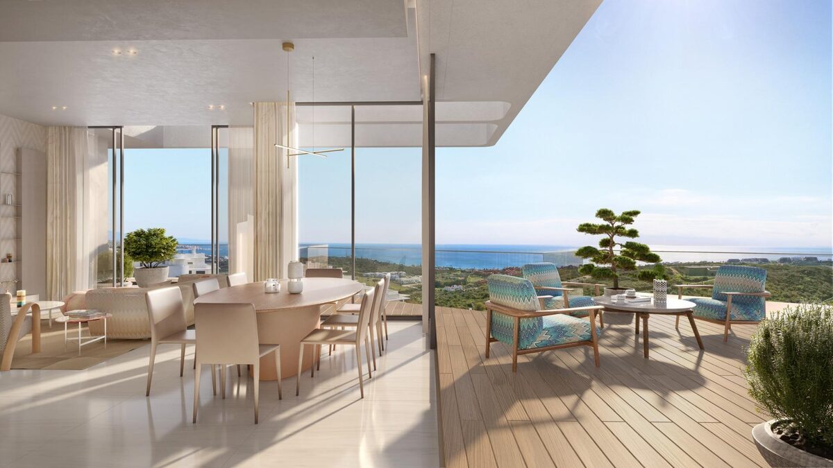 Penthouse z 4 sypialniami, 158m² w Casares, Hiszpania [ID: 0137-SP0407]