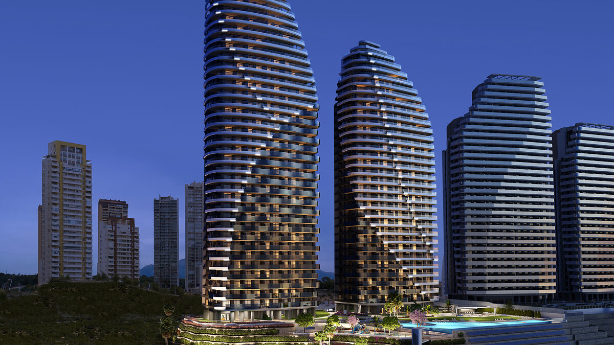 Квартира с 1 спальней, 75м² в Бенидорм, Испания [ID: 0140-004]