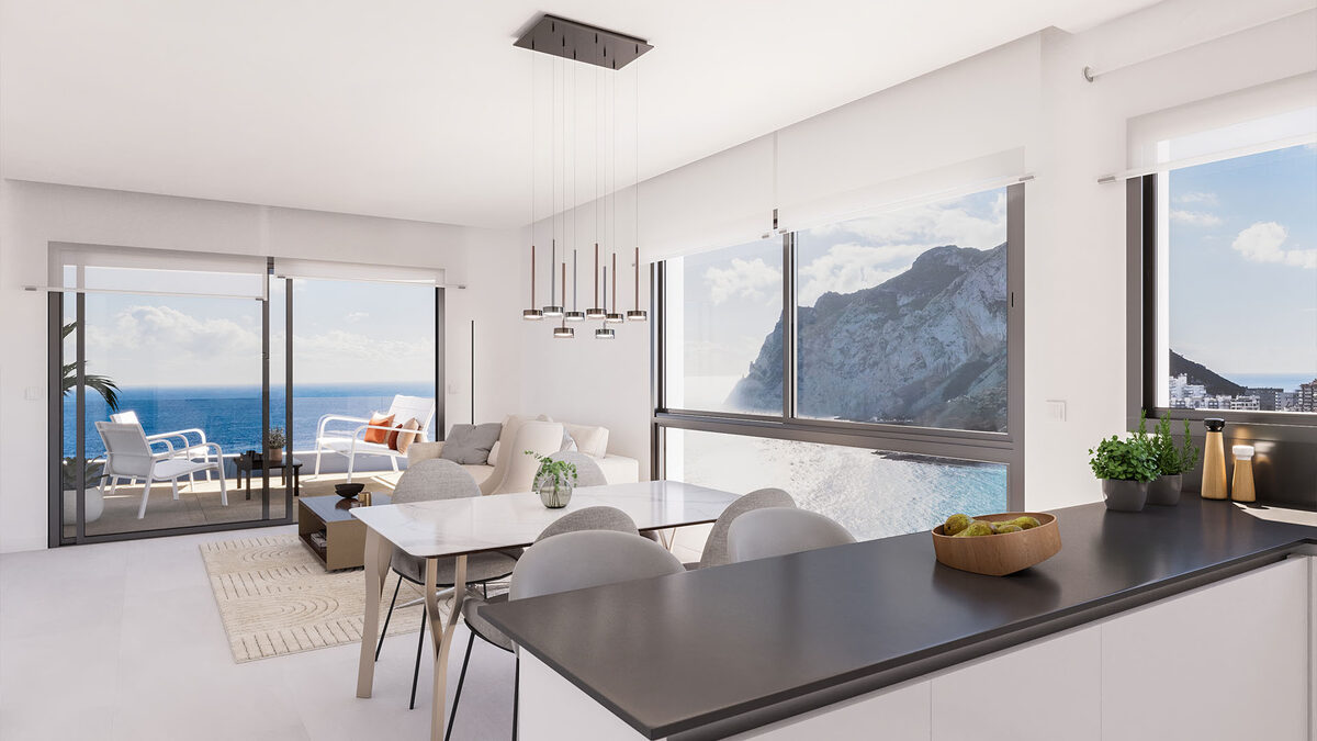Квартира з 1 спальнею, 65м² в Кальпе, Іспанія [ID: 0140-005]