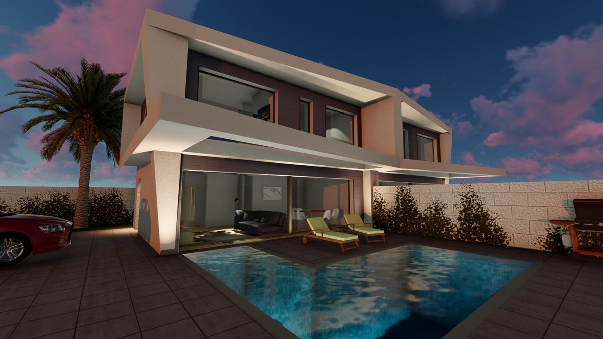 Вилла с 2 спальнями, 86м² в Гран Алакант, Испания [ID: 0145-003]