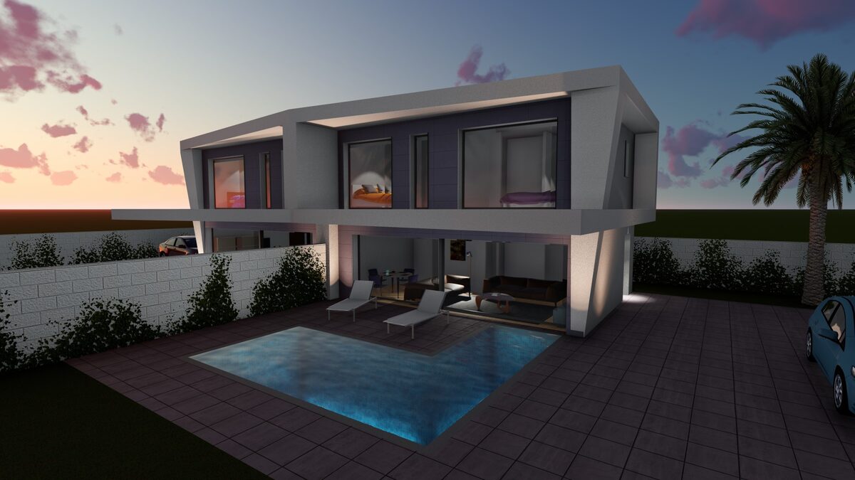 Вилла с 2 спальнями, 86м² в Гран Алакант, Испания [ID: 0145-003]