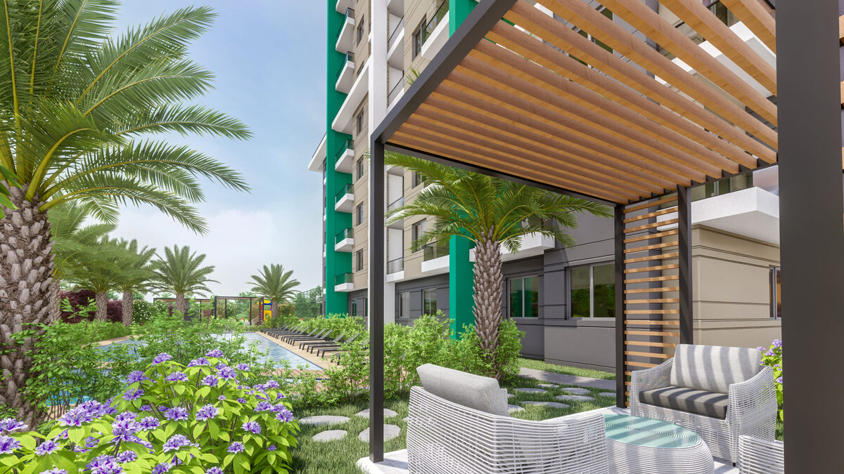 Квартира з 1 спальнею, 45м² в Мерсін, Туреччина [ID: TM03-035]