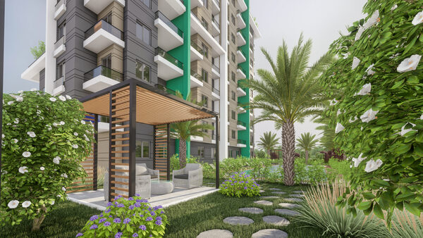 Квартира в Мерсин, Турция, 45м² - изображение 4