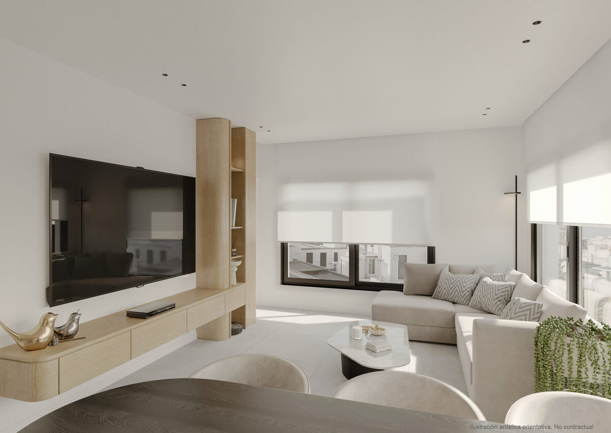 Квартира з 1 спальнею, 53м² в Санта-Пола, Іспанія [ID: 0149-001]