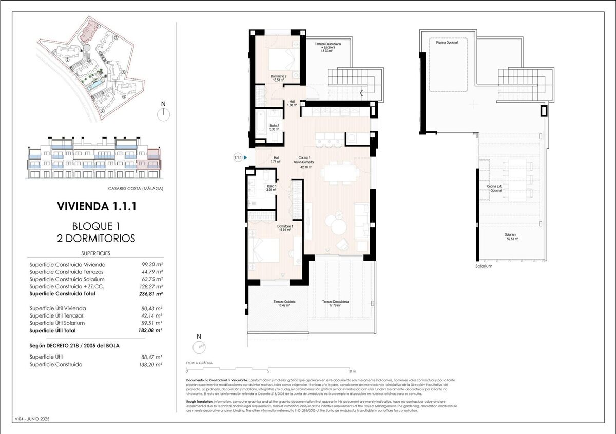 Пентхаус з 2 спальнями, 138м² в Касарес, Іспанія [ID: 0137-SP1118]