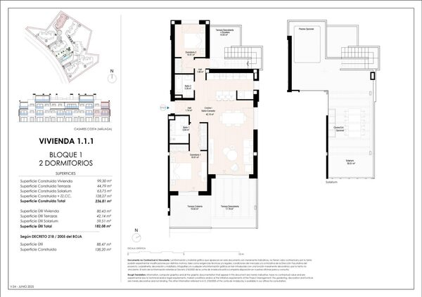Penthouse w Casares, Hiszpania, 138m² - obraz 14