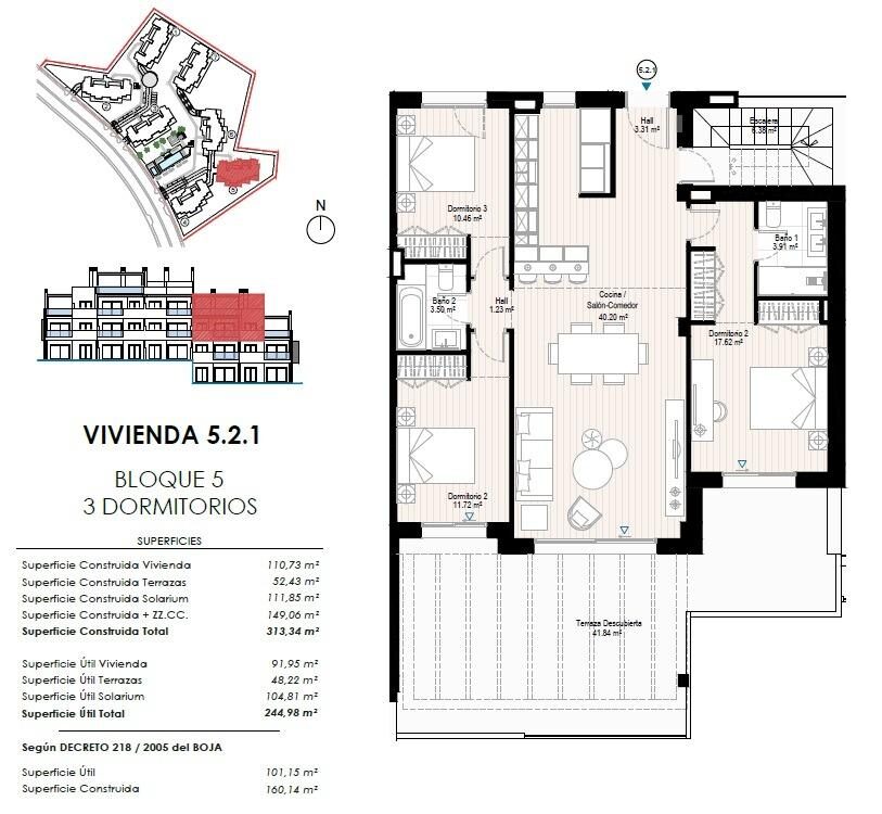 Penthouse z 3 sypialniami, 160m² w Casares, Hiszpania [ID: 0137-SP1119]