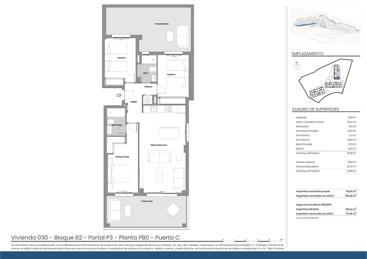 Квартира з 3 спальнями, 117м² в Міхас, Іспанія [ID: 0137-SP1101]
