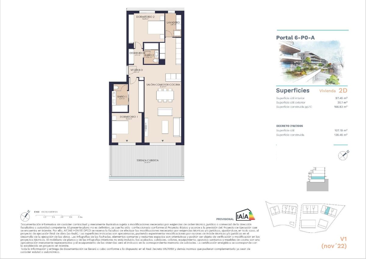 Квартира с 2 спальнями, 136м² в Эстепона, Испания [ID: 0137-SP1095]