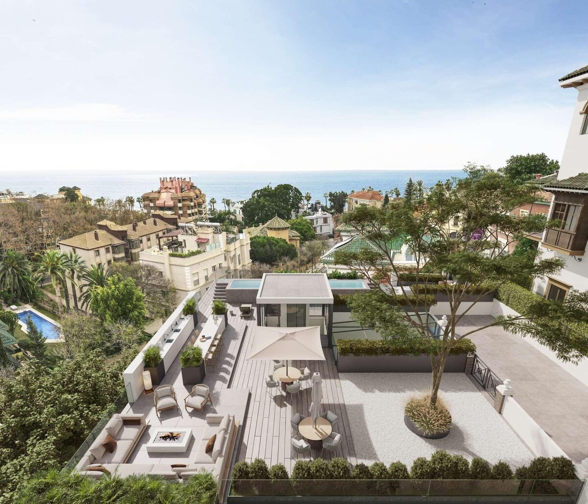 Penthouse z 2 sypialniami, 107m² w Малага, Hiszpania [ID: 0137-SP1089]