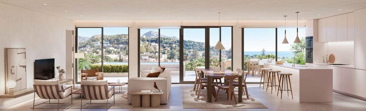 Penthouse z 2 sypialniami, 107m² w Малага, Hiszpania [ID: 0137-SP1089]