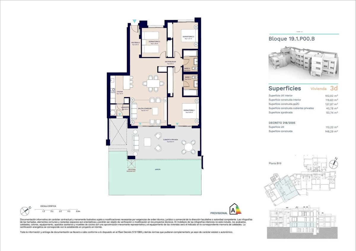Apartament z 3 sypialniami, 148m² w Estepona, Hiszpania [ID: 0137-SP1079]