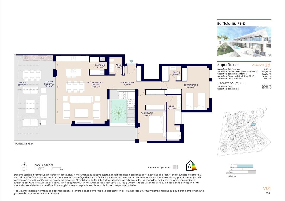 Bungalow z 2 sypialniami, 153m² w Марбелья, Hiszpania [ID: 0137-SP1073]